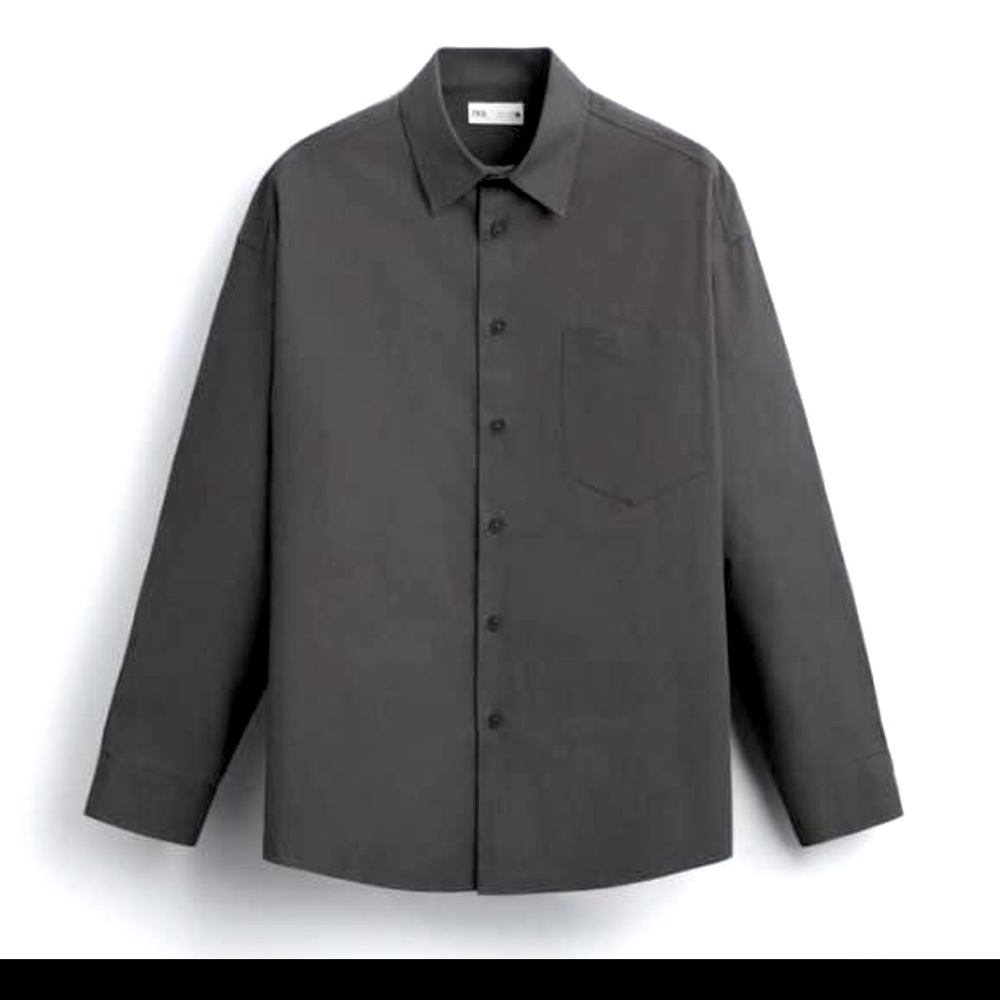 BNWT ZARA MENS POPLIN SHIRT